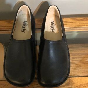 Alegria Debra Black Napa Shoes